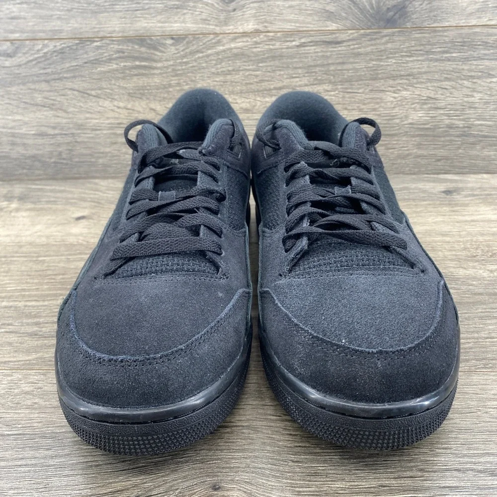 Jordan Stadium 90 Sneakers Mens 12 Black Green Suede Low Top HF3255-010